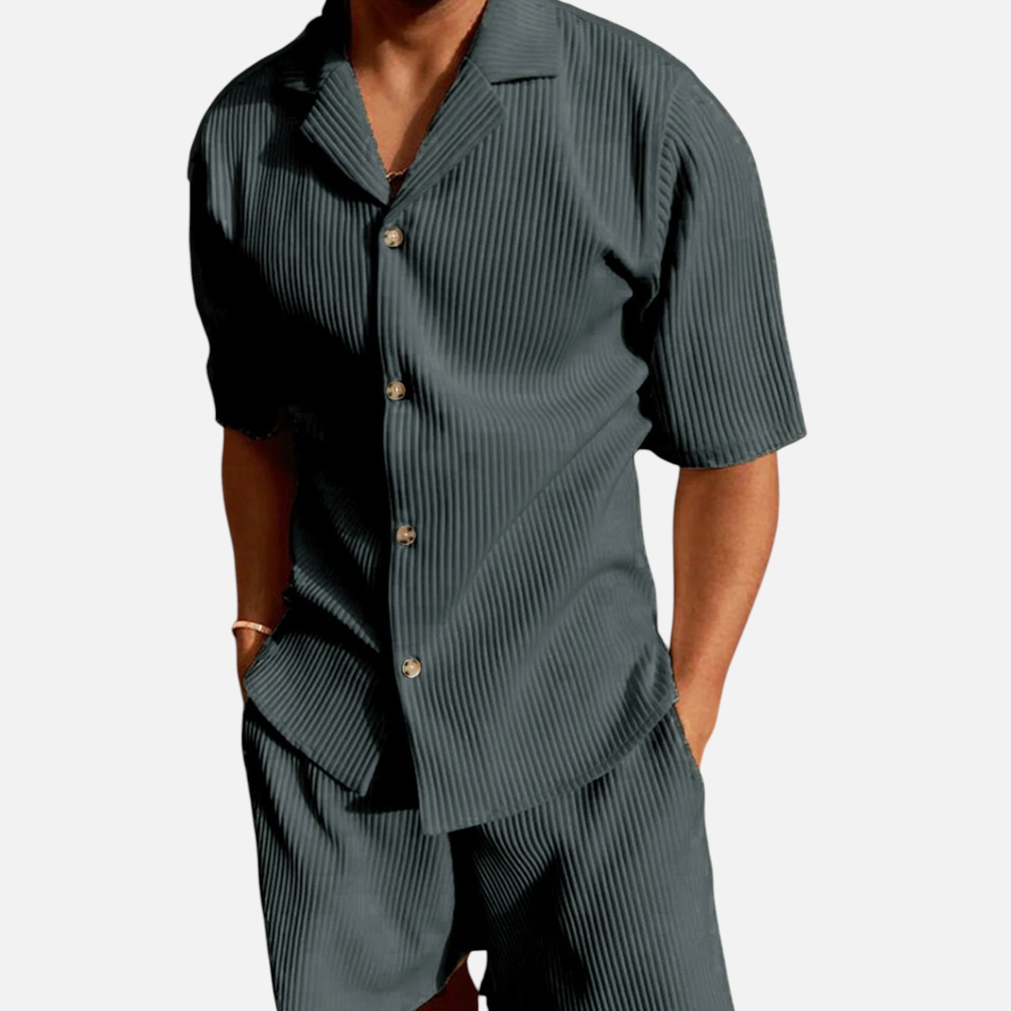 Maison Delmont | Men’s Corduroy Style Summer Set