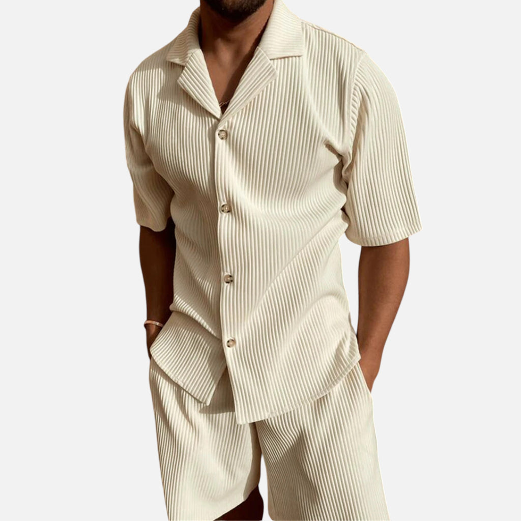 Maison Delmont | Men’s Corduroy Style Summer Set