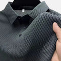 Maison Delmont | Men’s Ice Silk Polo Tee