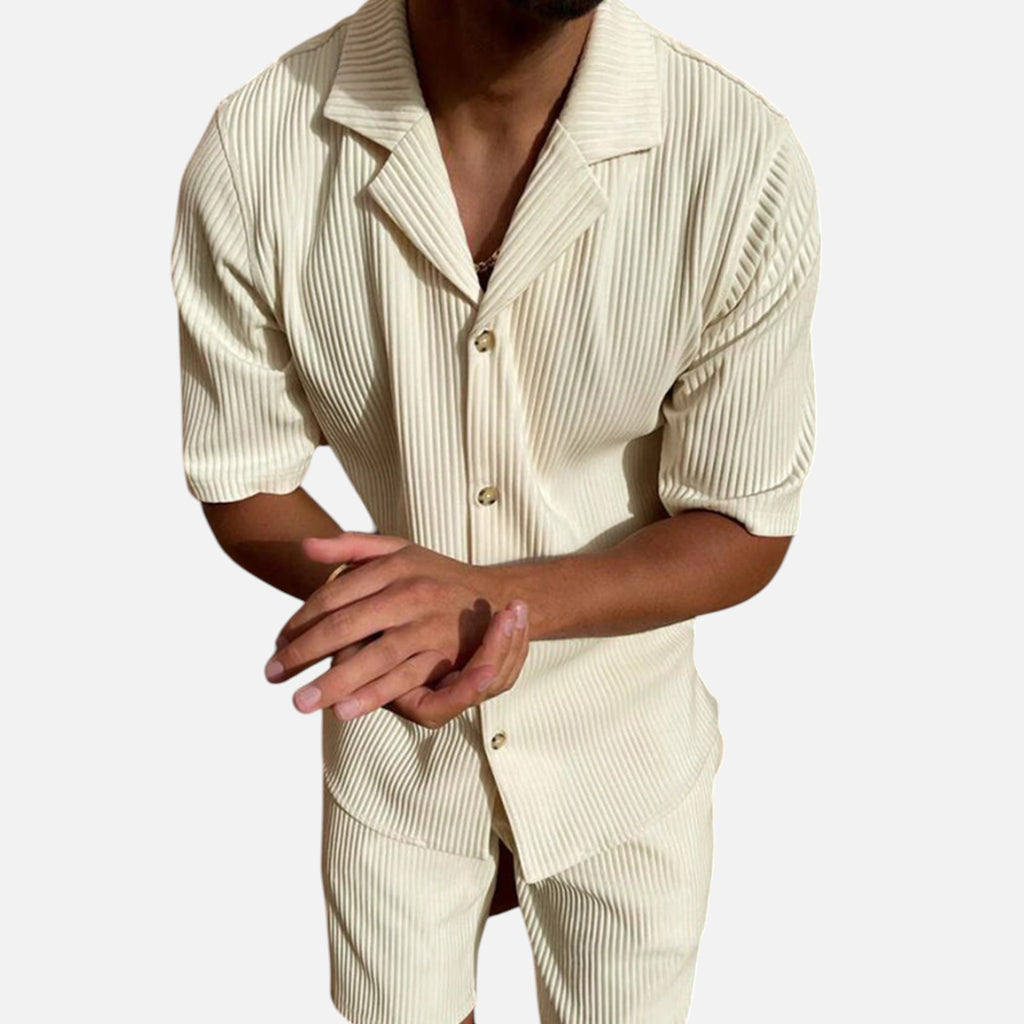 Maison Delmont | Men’s Corduroy Style Summer Set