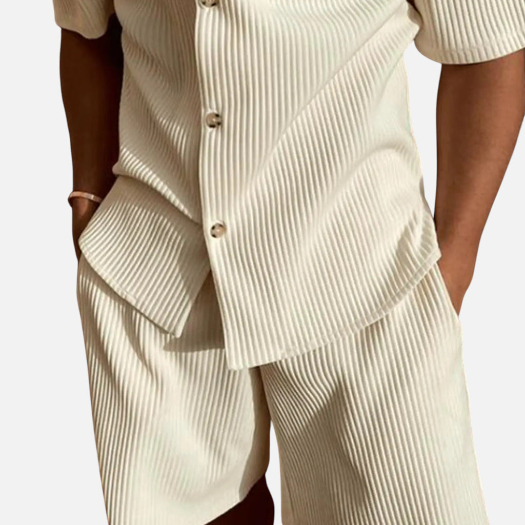 Maison Delmont | Men’s Corduroy Style Summer Set
