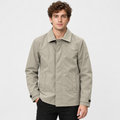Men's Lapel Trench Coat Lightweight Spring Fall Casual Outerwear