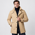 Men’s Classic Overcoat Formal Casual Style Outerwear