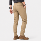 Men's Chino Pants - Stretch Cotton Smart Casual Trousers