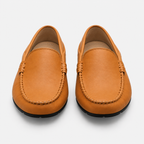 Men's Genuine Leather Driving Loafers – Classic Slip-On Moccasins