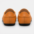 Men's Genuine Leather Driving Loafers – Classic Slip-On Moccasins