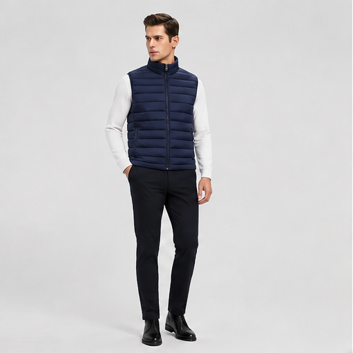 Men’s Lightweight Quilted Puffer Vest