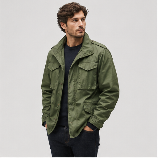 Men’s Classic M65 Multi-Pocket Field Jacket