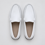 Men's Genuine Leather Driving Loafers – Classic Slip-On Moccasins