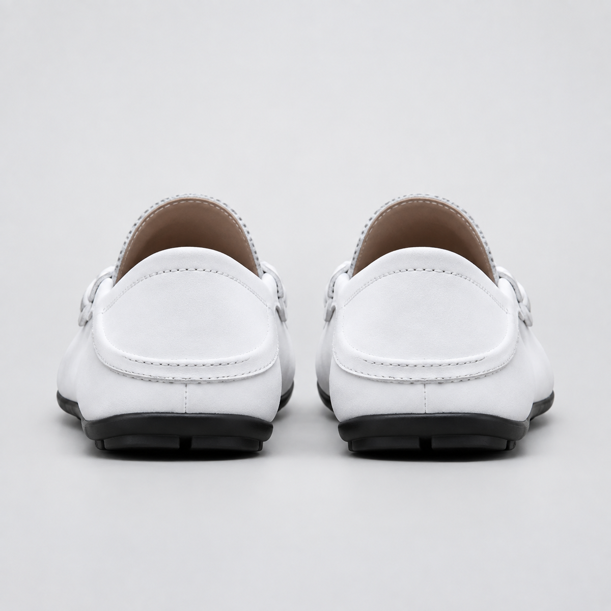 Men's Genuine Leather Driving Loafers – Classic Slip-On Moccasins